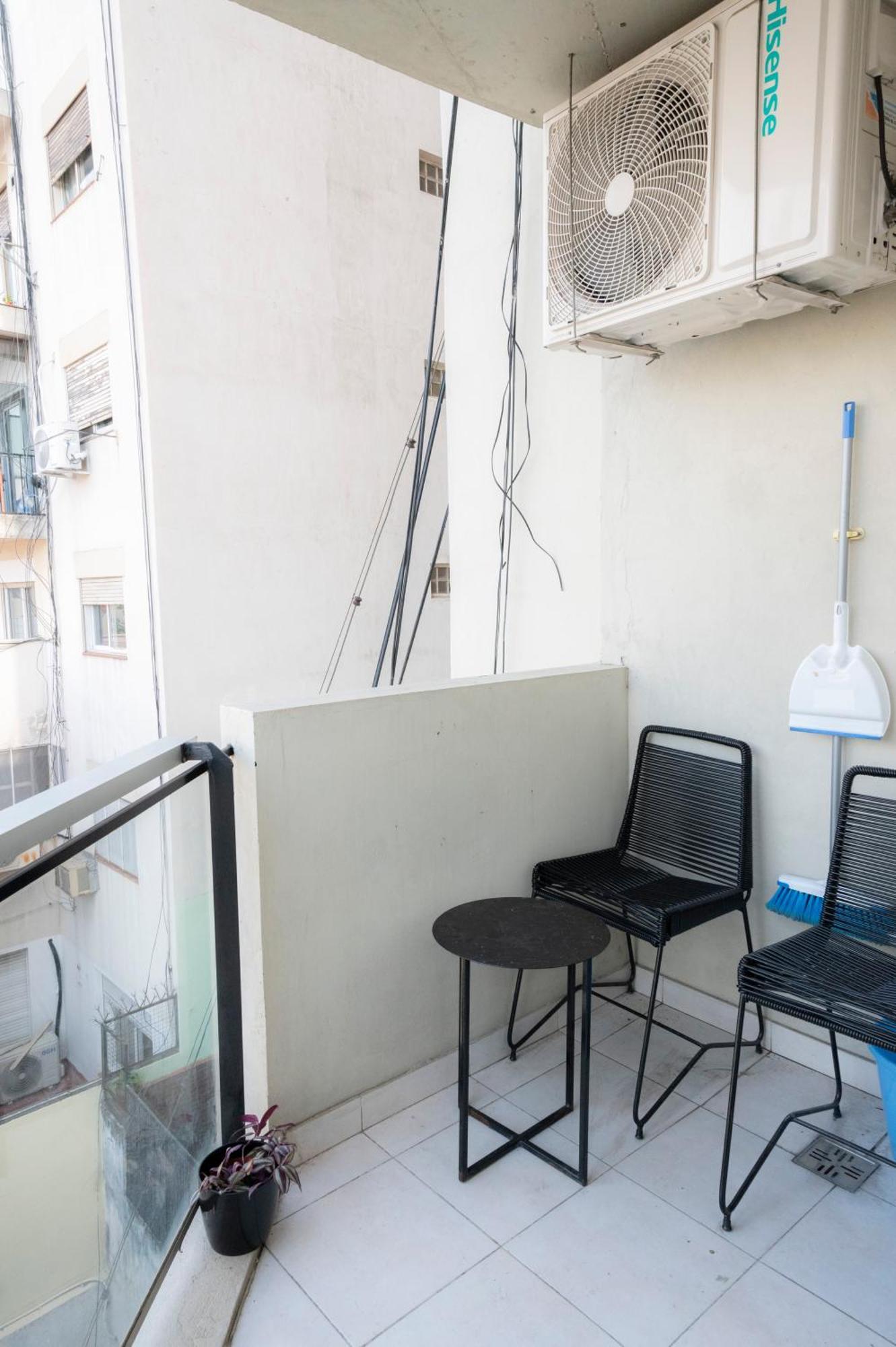 Inmejorable! Piso Alto En Centro Bsas, Moderno Con Parrilla Y Pileta 3 Pax Apartment